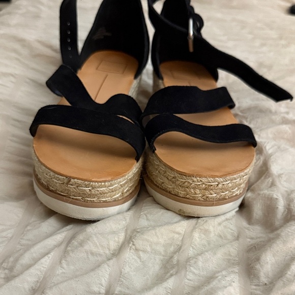 Dolce Vita - Black Espadrille Sandals - EUC like new - 8.5 - Picture 4 of 7